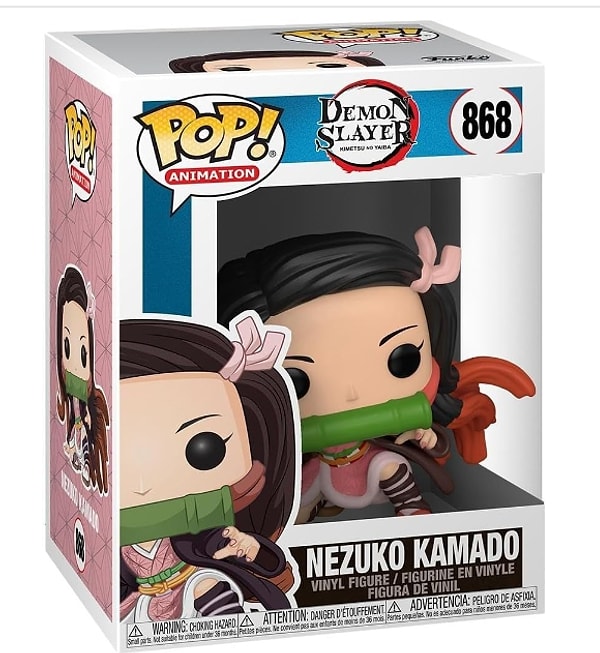 10. Funko Pop Figür Animation: Demon Slayer- Nezuko Kamado