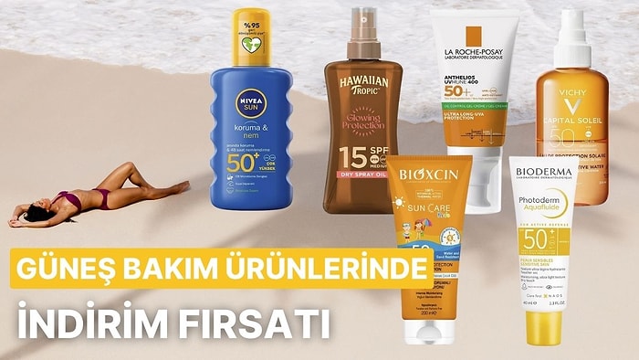 Güneş Bakım Ürünlerinde 2. Ürüne %20 İndirim