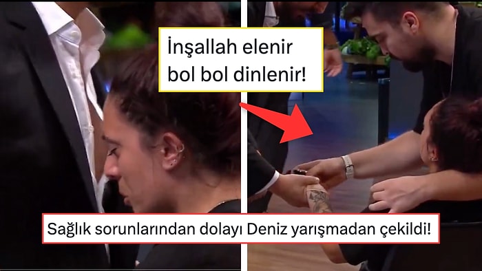 Elenecek mi? MasterChef Fragmanında Baygınlık Geçiren Deniz'i Danilo Şef Tuttu!