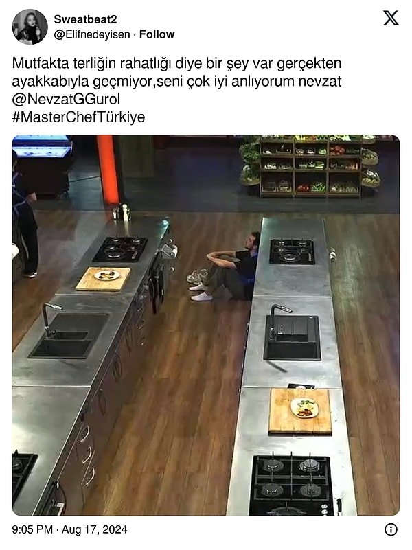 Yarışmacı daha önce de stüdyoya terlikle gelmesi ile gündem olmuştu.