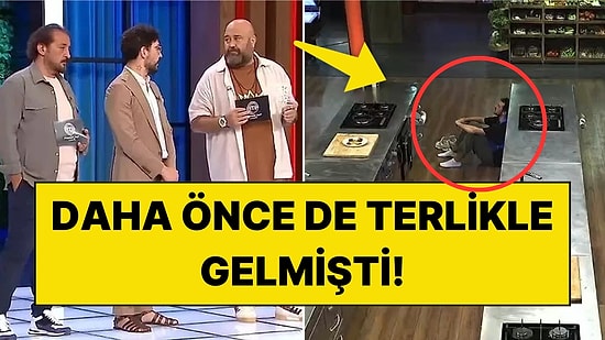 MasterChef'te Yarışmacının Ayakkabılarını Çıkarıp Yere Oturması Gündemde!