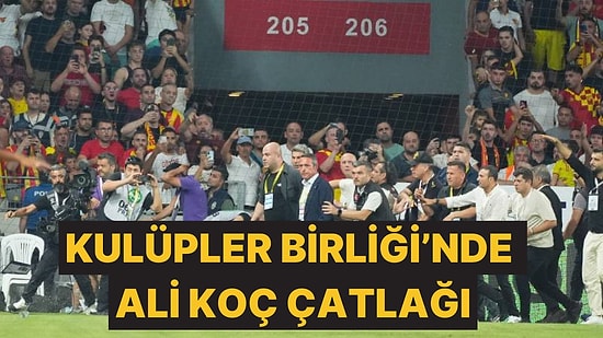 Kulüpler Birliği'nde Ali Koç Çatlağı: Galatasaray ve İki Kulüp Bildiriyi İmzalamadı