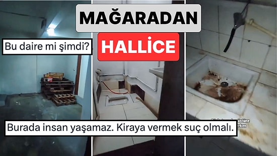 Duş Bile Yok: Esenyurt'da 5550 TL Kira İstenen Mağaradan Hallice Bodrum Kat Daire Tepki Çekti