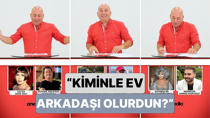 Mimar Selim Bey Yanıtladı: Bu Ünlülerden Hangisiyle Ev Arkadaşı Olmak İsterdin?