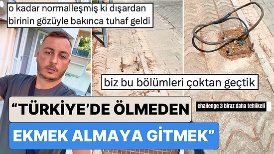 Türkiye'ye Gelen Bir Gurbetçinin "Türkiye'de Ölmeden Ekmek Almaya Gitmek" Videosu Uzun Uzun Düşündürecek