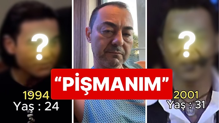 Her Gün Yaptığı Hatalarına Pişman Olan Serdar Ortaç Yıllar İçindeki Değişimine Hüzünlendi!