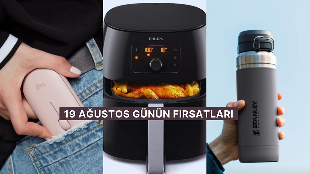 Bugün İndirimde Neler Var? Philips Airfryer'den Logitech Mouse'ye 19 Ağustos 2024 Günün Fırsatları