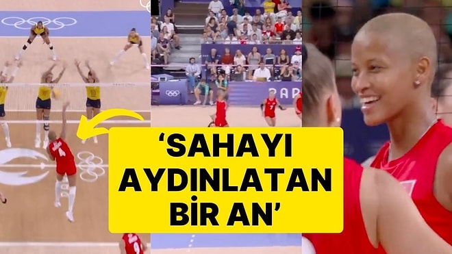 Olimpiyat Oyunları'nın Resmi Hesabı Filenin Sultanları'nı Paylaştı: 'Sahayı Aydınlatan Bir An'