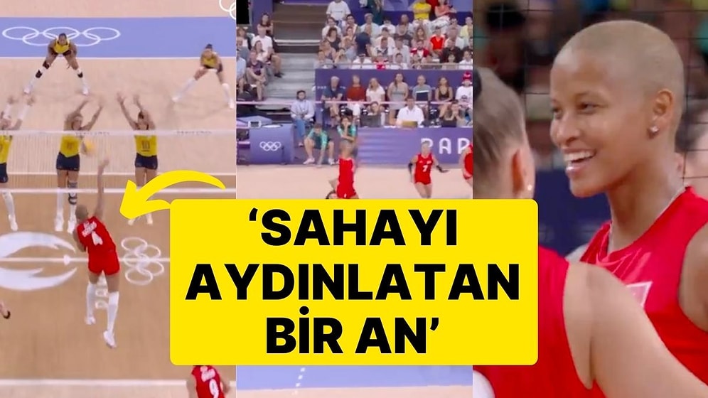 Olimpiyat Oyunları'nın Resmi Hesabı Filenin Sultanları'nı Paylaştı: 'Sahayı Aydınlatan Bir An'