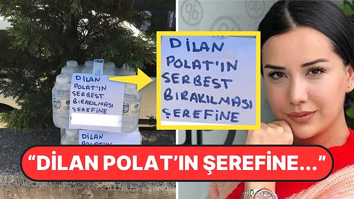 İnfial Yarattı: Bir Vatandaş, Dilan Polat'ın Tahliye Kararı Sonrası Hayrına Su Dağıttı