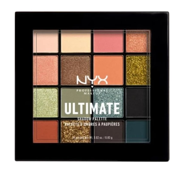 1. NYX Professional Makeup Nyx Utopia Göz Far Paleti Ultimate Shadow Pallette