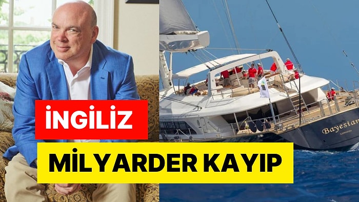 Lüks Tekne Battı! İngiliz Milyarder Kayıp: 1 Kişi Hayatını Kaybetti