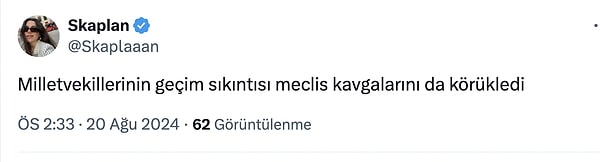 Meclis adisyonunu gören sosyal medya kullanıcılarının bazı yorumları ise şu şekilde 👇