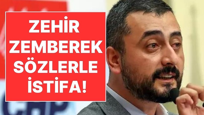 CHP'de İstifa Depremi: Disiplin Kuruluna Sevk Edilen Eren Erdem'den Zehir Zemberek Açıklama!