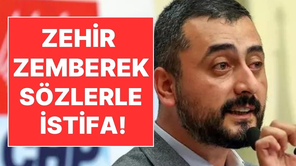 CHP'de İstifa Depremi: Disiplin Kuruluna Sevk Edilen Eren Erdem'den Zehir Zemberek Açıklama!