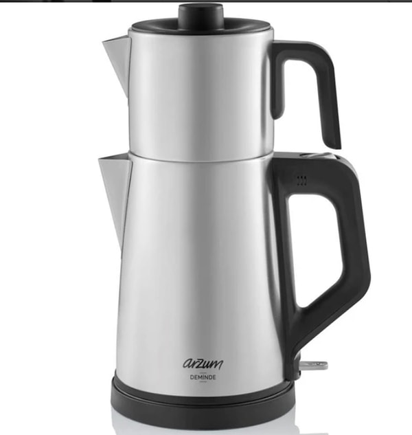 1. Arzum AR3129 Deminde Inox Çay Makinesi