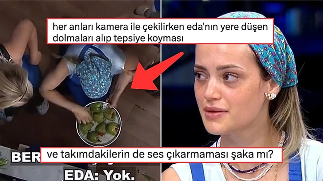 MasterChef'te Mide Bulandıran Anlar! Yarışmacının Yaptığı Hareket Kameralardan Fark Edildi