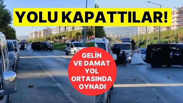 Yine Yolu Kapattılar! Trafiği Felç Eden Düğün Konvoyuna Ceza Yağdı