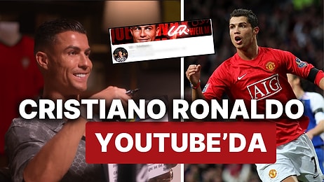 Cristiano Ronaldo Youtube Kanalı Açtı! Ünlü Futbolcunun YouTube Kanalı Saatler İçinde Milyonlara Ulaştı!