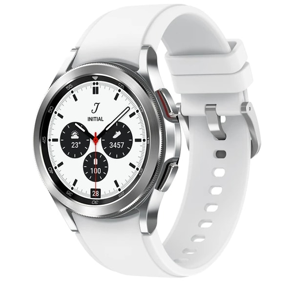 3. Samsung Galaxy Watch 4 Akıllı Saat Classic Silver 46mm SM-R890NZSATUR