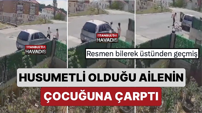 Bolu'da Bir Kadın İddiaya Göre Husumetli Olduğu Ailenin Çocuğuna Araba ile Çarptı