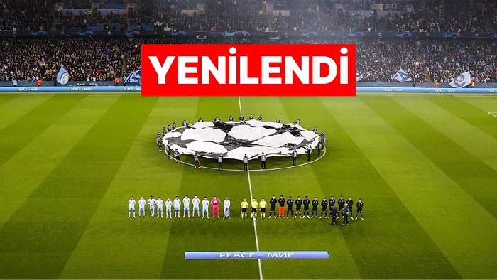 UEFA, Şampiyonlar Ligi Marşının Güncellenmiş Versiyonunu Yayınladı