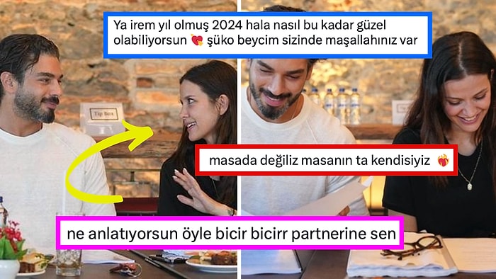 'Karadut' Oyuncuları İrem Helvacıoğlu ve Şükrü Özyıldız'ın Neşeli Halleri Hayranları Aşka Getirdi