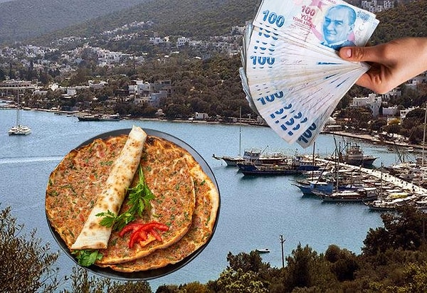 Bodrum her yaz olduğu gibi bu yaz da adisyonlarıyla, lahmacun fiyatlarıyla gündeme geldi.