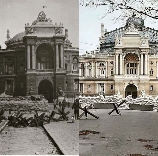 4. Odessa Ukrayna - 1942 Ve Bugün