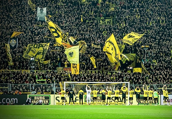 Bu hafta oynanacak E. Frankfurt maçında protestoya hazırlanan grup, kulübe hitaben yaptığı açıklamada kulübün sorumlularının ve tüm kurulların Borussia Dortmund'un "etki gücünü" bir silah şirketinin kamuoyundaki imajını iyileştirmek amacıyla kullanmalarını ve bu süreçte kendi değerlerinden ödün vermelerini kabul etmelerinin reddedildiği vurgulandı.