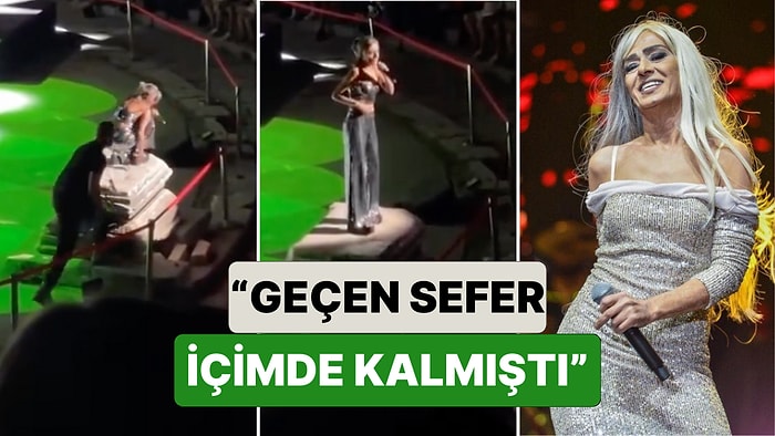 Önceki Konserde İzin Verilmemişti: Yıldız Tilbe “Geçen İçimde Kalmıştı” Diyerek Antik Mezarın Üzerine Çıktı