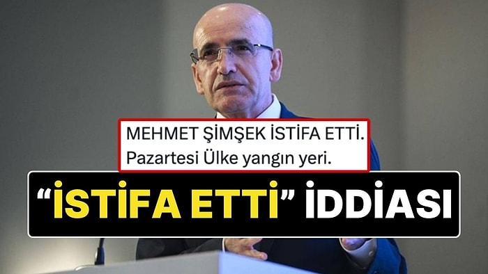 Milletvekili Cemal Enginyurt’tan Şaşırtan İddia: “Mehmet Şimşek İstifa Etti!” Mehmet Şimşek'ten Açıklama Geldi