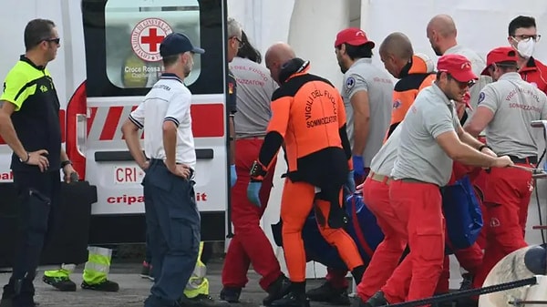 Teknede bulunan İngiliz, ABD ve Kanada vatandaşı 22 kişiden 15'i kurtarıldı, diğer 7 kişi ise yaşamını yitirdi.