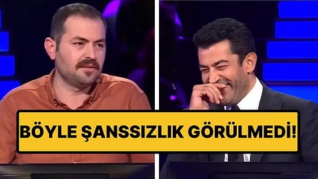 Milyoner'e Katılan Adamın Şanssızlığı Kenan İmirzalıoğlu'nu Gülme Krizine Soktu