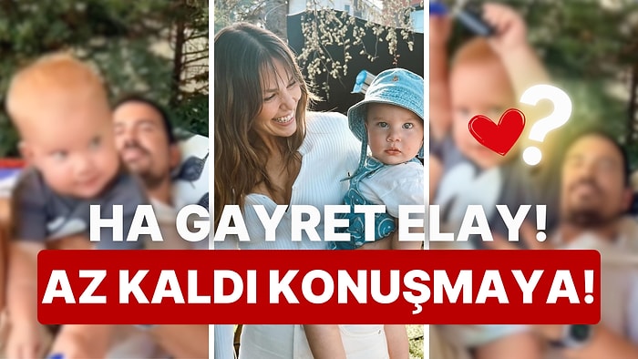 Ha Gayret: Aslı Enver'in Konuşmaya Pek Hevesli Kızının Dayısına "Bıy Bıy" Gününü Anlattığı Anlar Kalp Eritti!