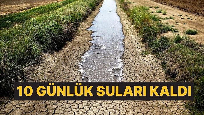 Amasya'da Su Krizi Büyüyor: Sadece 10 Günlük Suları Kaldı