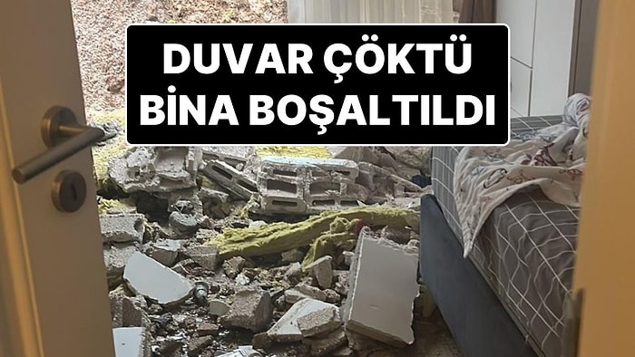 Ordu’da İstinat Duvarı Çöktü: 48 Daireli Bina Boşaltıldı