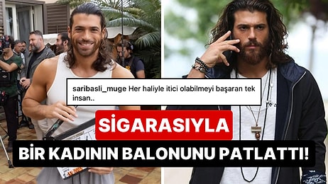 Yunanistan'da Tatil Yapan Can Yaman'ın Sokakta Yürürken Sigarasıyla Yaptığı Hareket "Bu Kadar Olmaz" Dedirtti