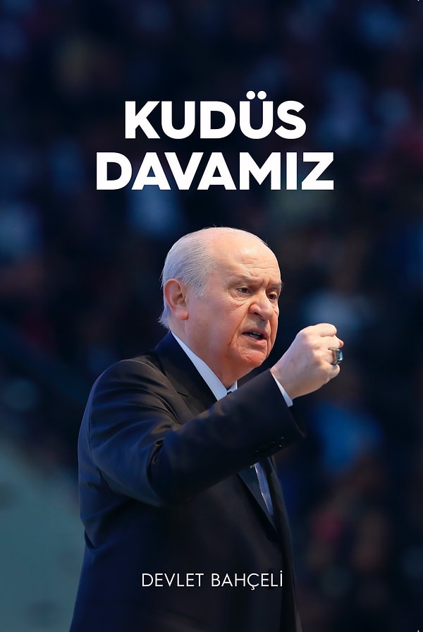 Yapılan açıklamada, '7 Ekim 2023 tarihinden beri İsrail’in Gazze’de yürüttüğü soykırıma karşı Liderimiz Sayın Devlet Bahçeli’nin MHP'nin öneri ve hedeflerini değerlendirdikleri kitabı çıktı' denildi.