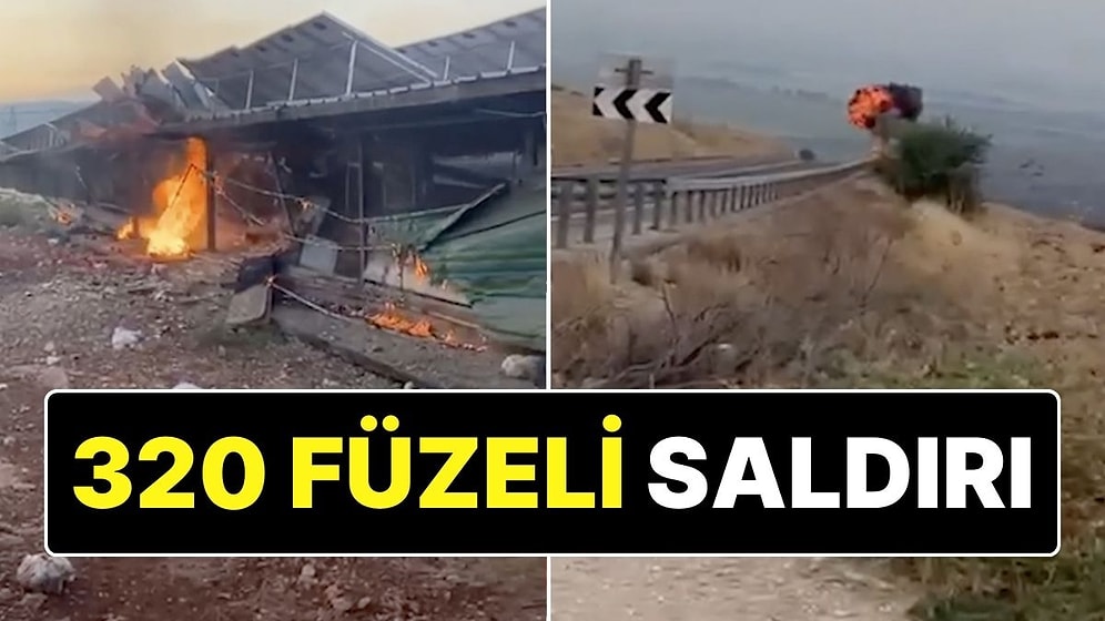 Beklenen Saldırı Gerçekleşti: Hizbullah’tan İsrail’e 320 Füzelik Saldırı