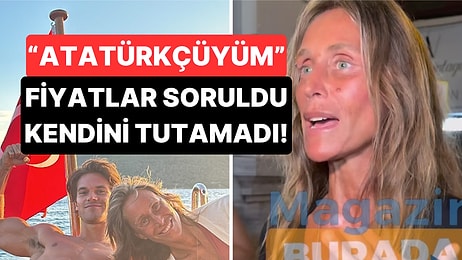 Amerika'dan Tatil İçin Türkiye'ye Gelen Bennu Gerede'nin Fiyatlar Konusundaki Tepkisi Fena Tat Kaçırdı!