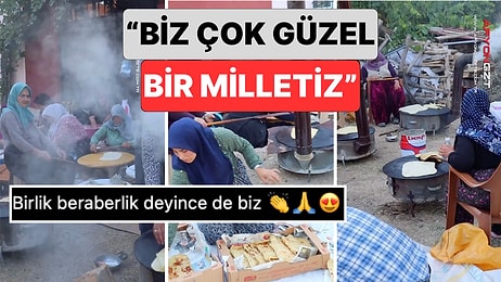 Bölge Halkı Afyonkarahisar'da Gerçekleşen Yangın Felaketine Müdahale Eden Ekiplere Gözleme Açtı