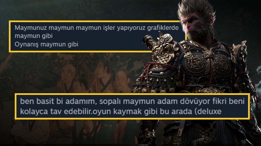 GOTY Adaylığına Kesin Gözüyle Bakılan Black Myth: Wukong'a Gelen En Komik Yorumlar