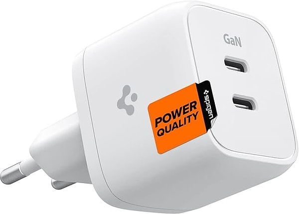 8. Spigen 35W USB-C 2 Port Mini Adaptör