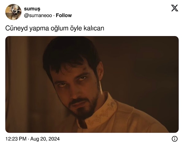 16. Cüneyd Efendi n'apıyorsun?😂