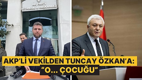 AKP Milletvekili Mahmut Rıdvan Nazırlı'dan CHP Milletvekili Tuncay Özkan'a: O... Çocuğu