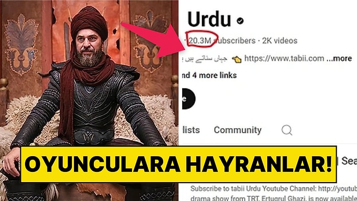 TRT Dizisi 'Diriliş Ertuğrul' Pakistanlıların Dilinde Yayınlandığı Kanalda Milyonlarca Kere İzlendi!