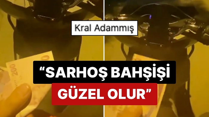 Çorba Siparişi Teslim Eden Kurye Aldığı Bahşişle Şoke Oldu: Sarhoş Müşteri 400 Lira Verdi!