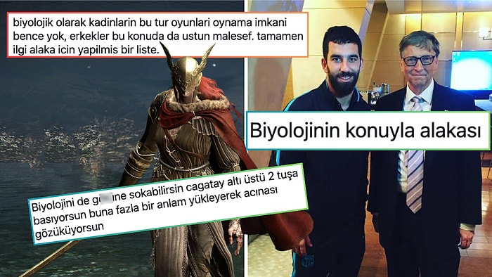 Kadınların "Biyolojik Olarak" Oyun Oynamalarına İmkan Vermeyen Kullanıcıyı Ahali Yerden Yere Vurdu