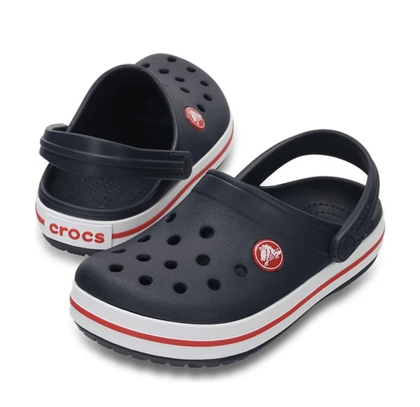 1. Crocs Crocband Lacivert Unisex Çocuk Terlik